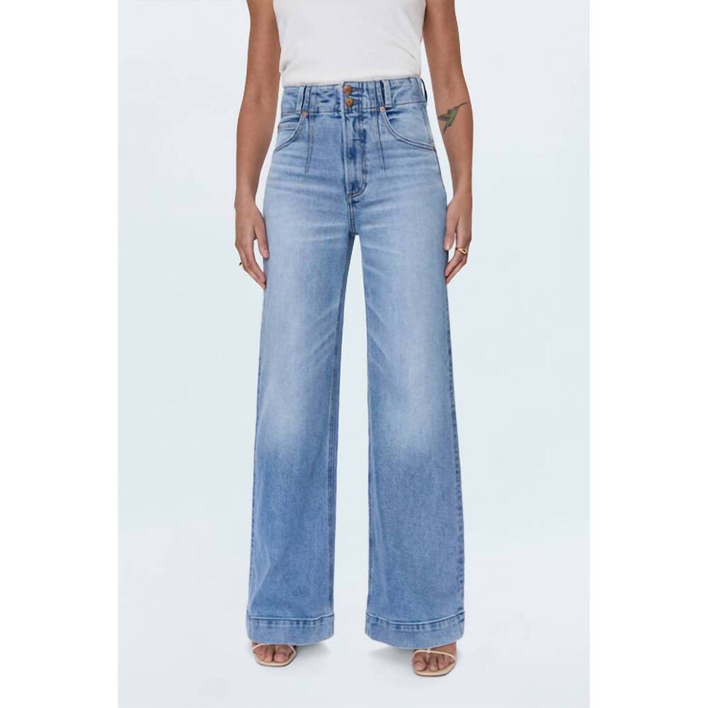 NEW PISTOLA lana high rise ultra wide jeans in terrace - Picture 5 of 5